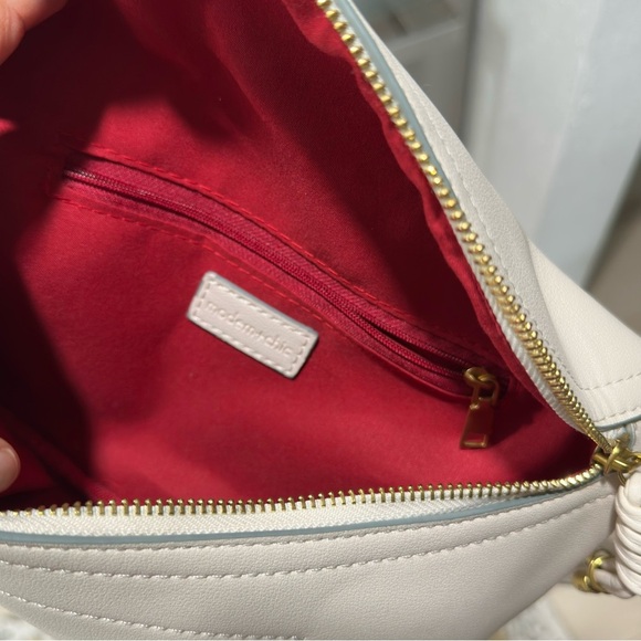 Modern+Chic Belt Bag Catherine Vegan Leather Crossbody Chain Adjustable Strap - Picture 8 of 17